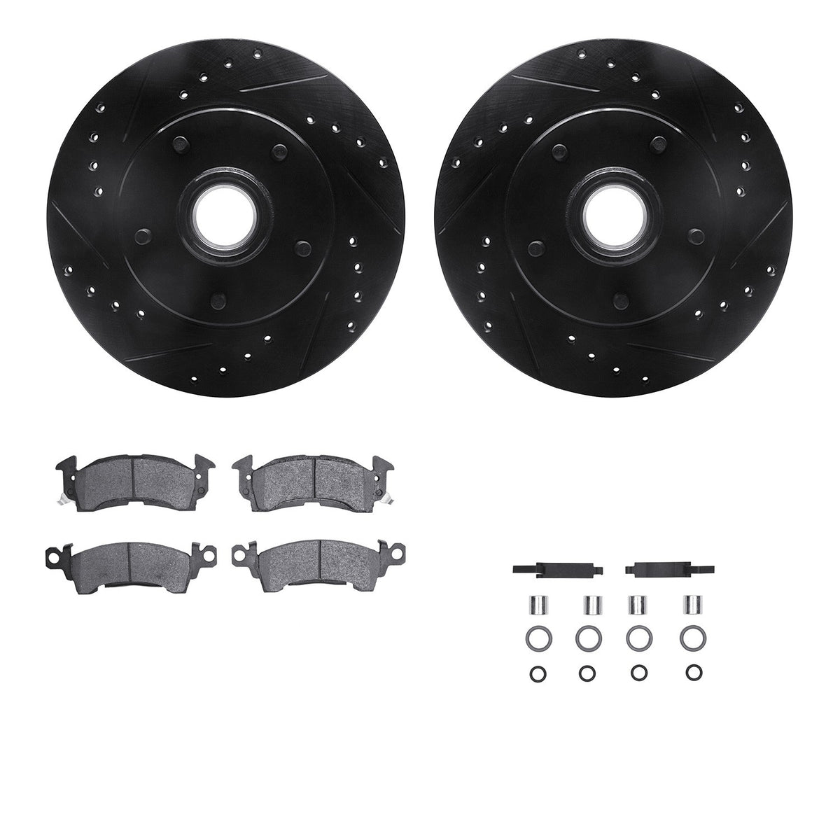Dynamic Friction Company Disc Brake Kit 8512-47119