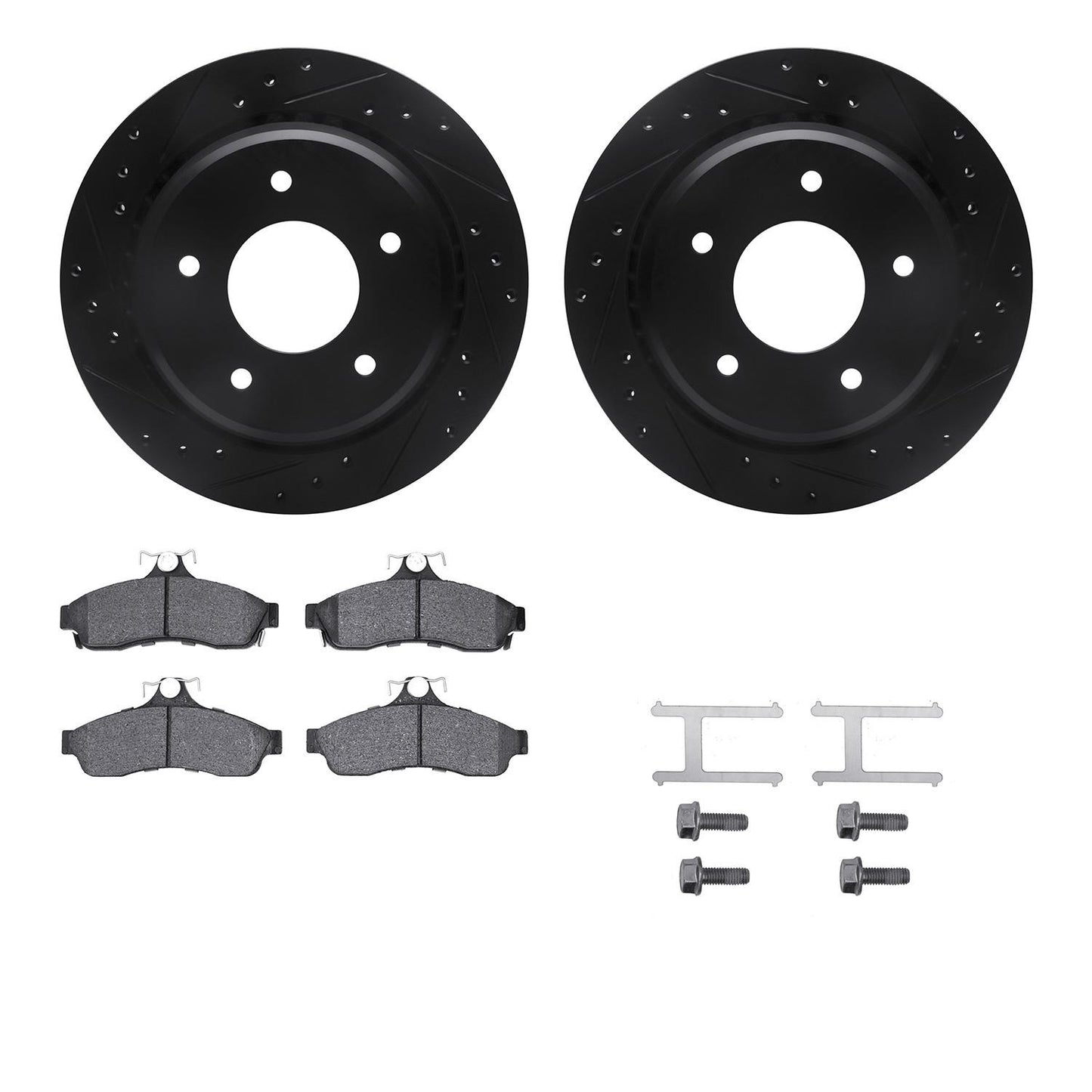 Dynamic Friction Company Disc Brake Kit 8512-47170