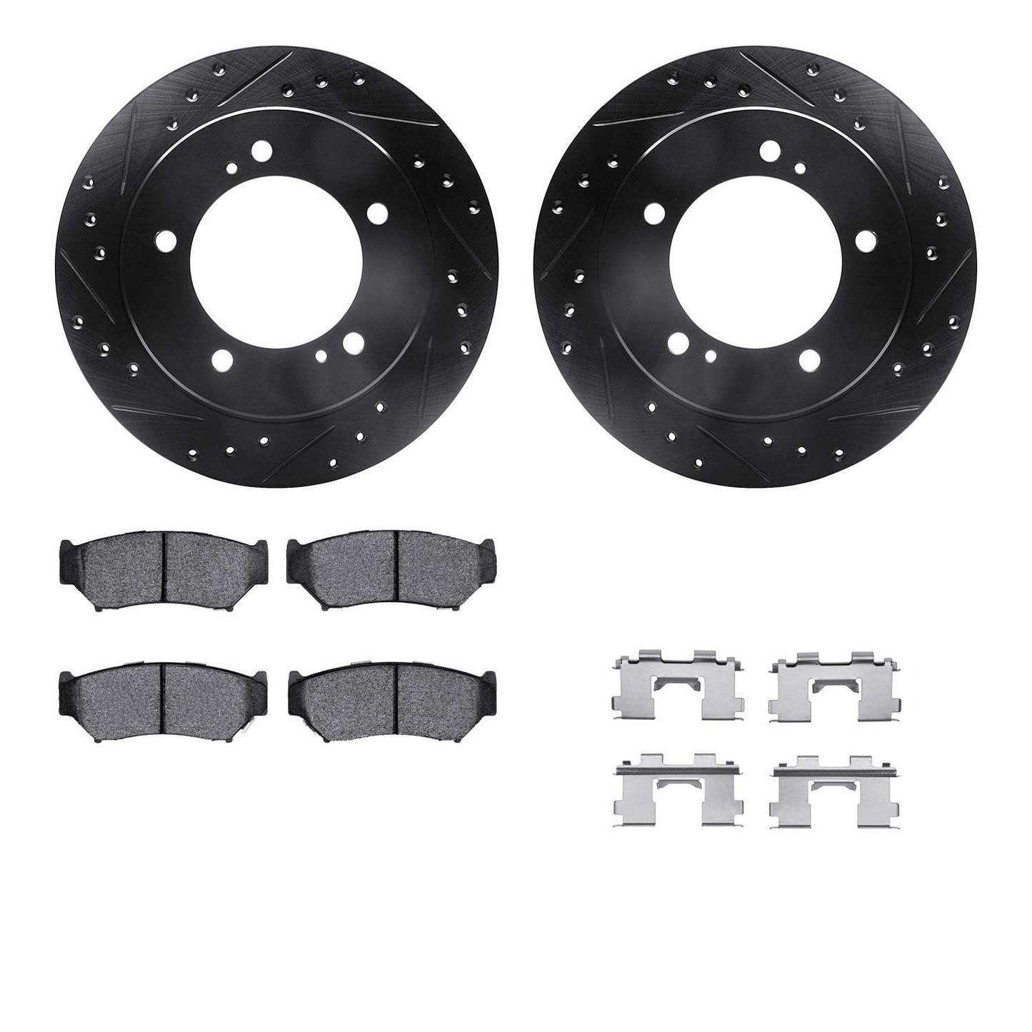 Dynamic Friction Company Disc Brake Kit 8512-47268