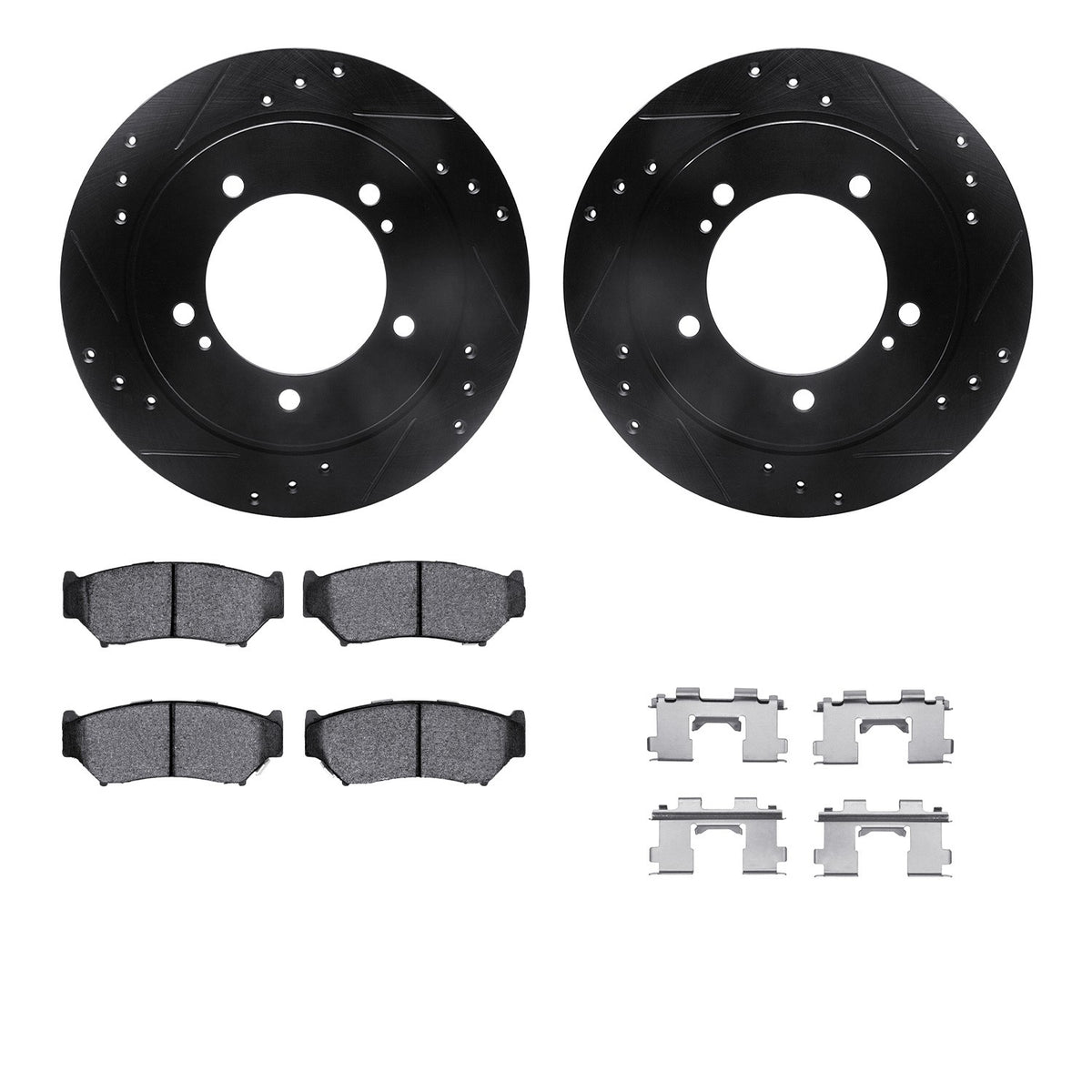 Dynamic Friction Company Disc Brake Kit 8512-47274