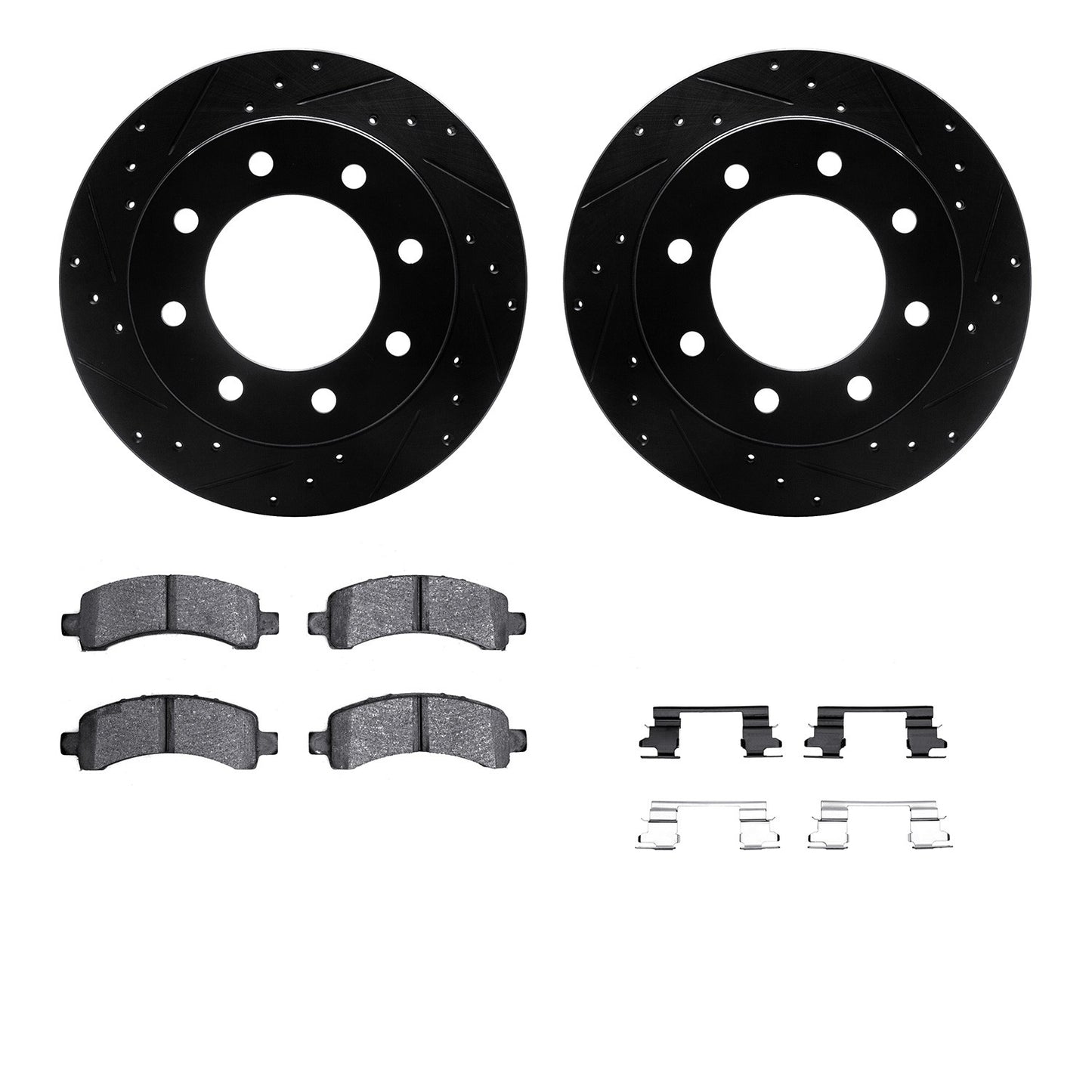 Dynamic Friction Company Disc Brake Kit 8512-48007