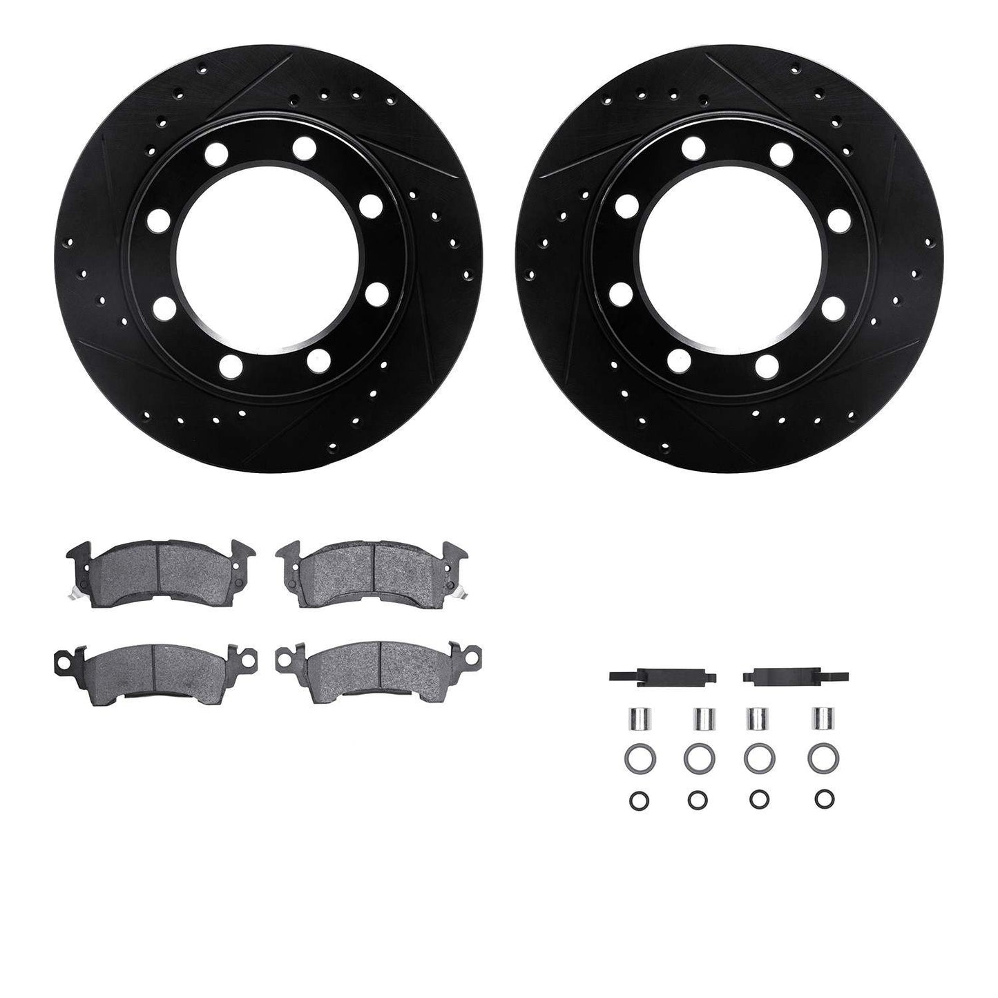 Dynamic Friction Company Disc Brake Kit 8512-48008