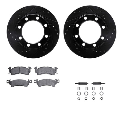 Dynamic Friction Company Disc Brake Kit 8512-48008