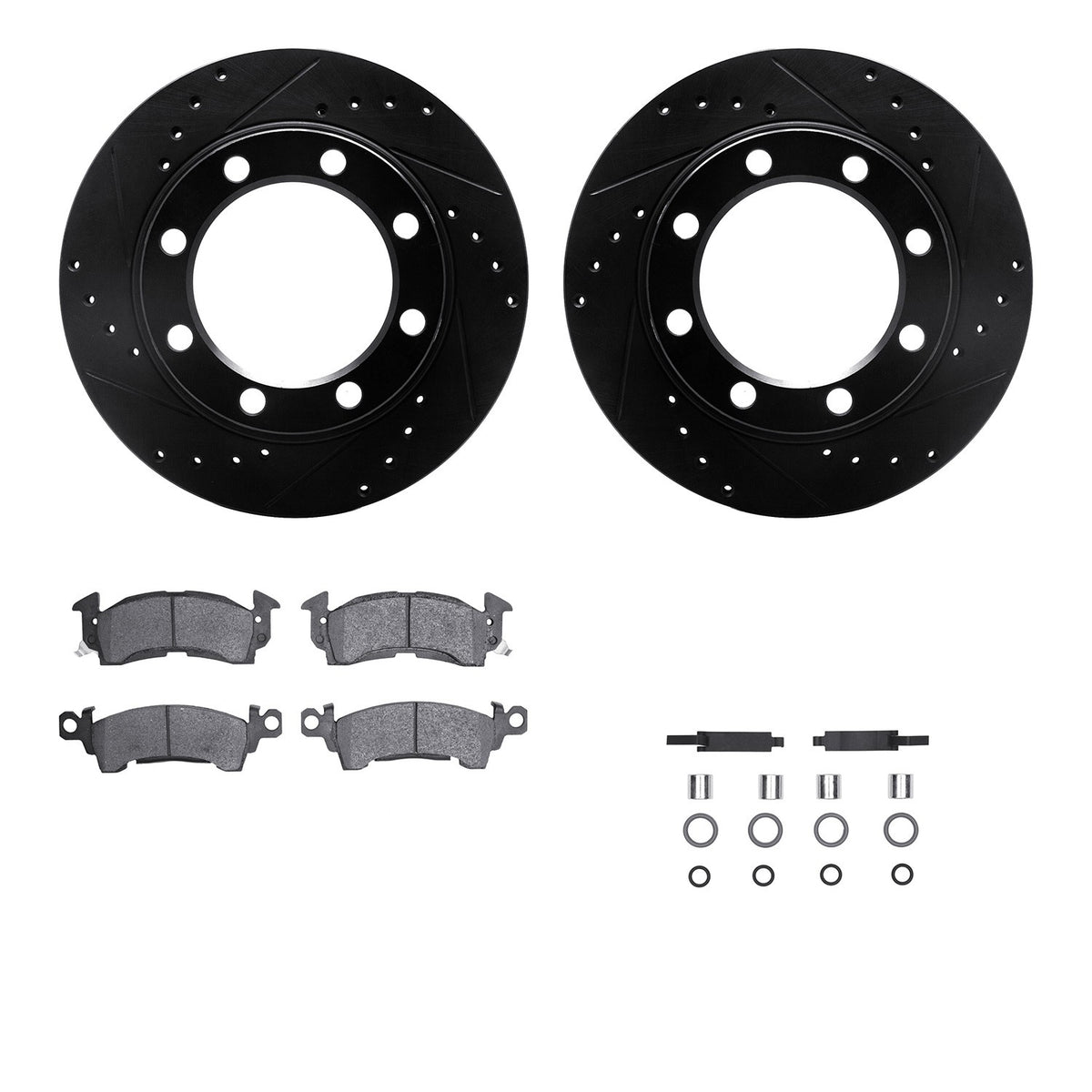 Dynamic Friction Company Disc Brake Kit 8512-48008