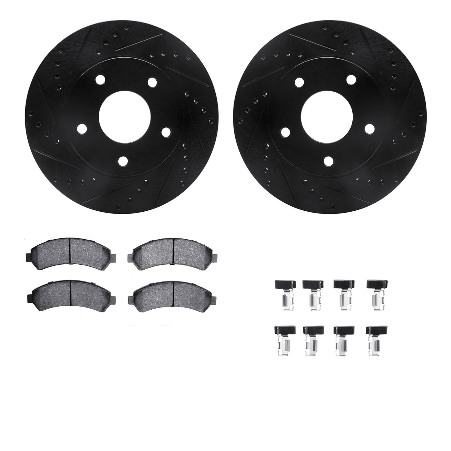 Dynamic Friction Company Disc Brake Kit 8512-48033