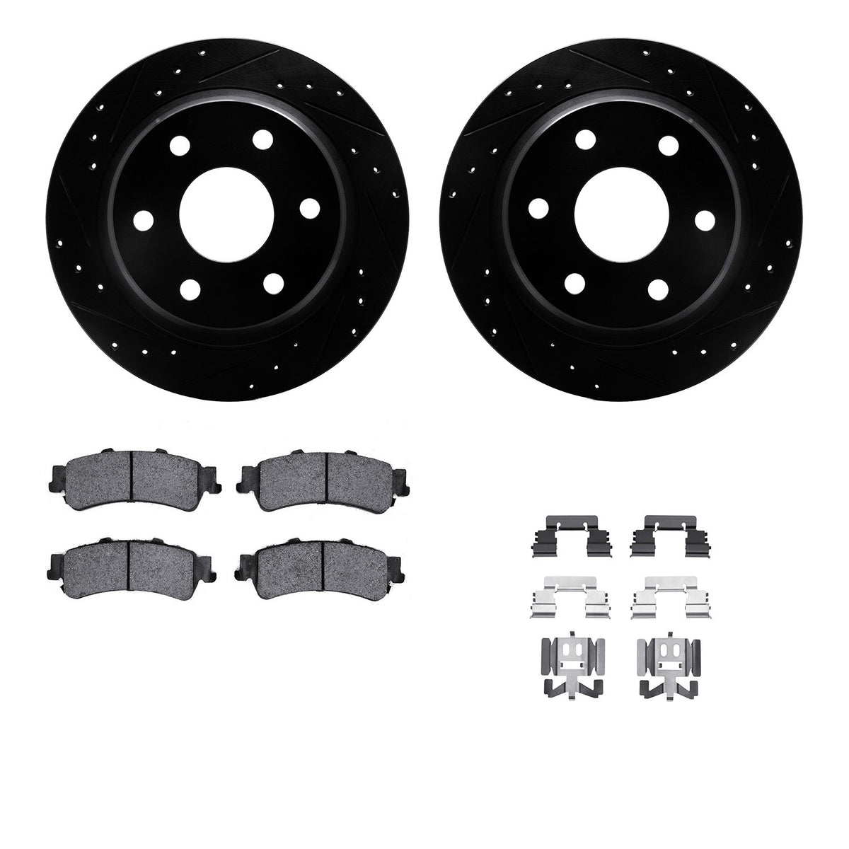 Dynamic Friction Company Disc Brake Kit 8512-48043
