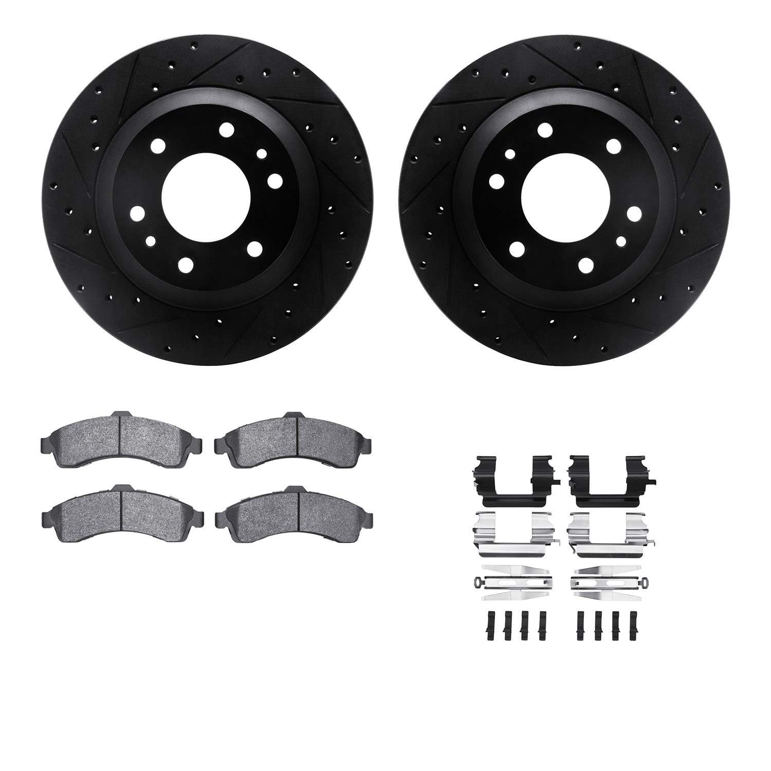 Dynamic Friction Company Disc Brake Kit 8512-48046