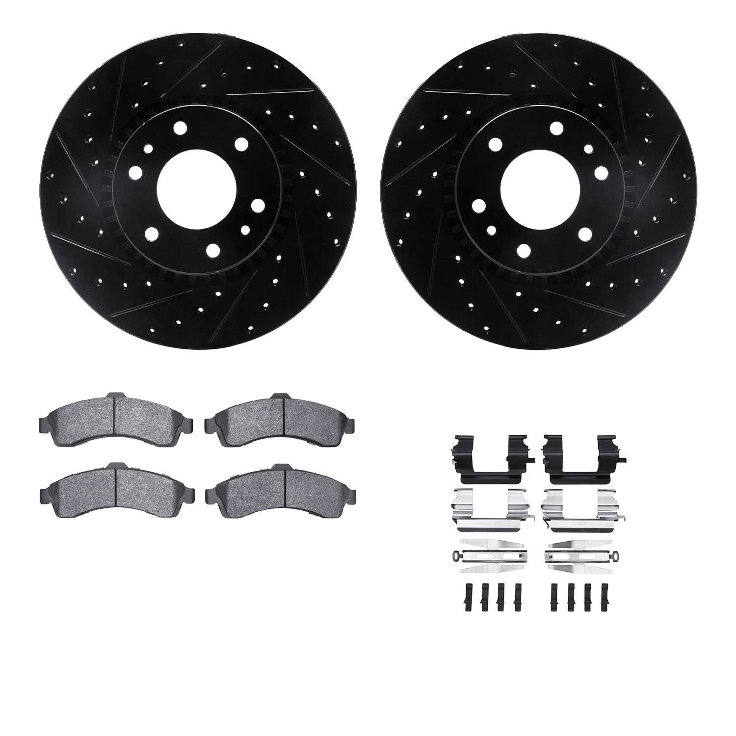 Dynamic Friction Company Disc Brake Kit 8512-48047