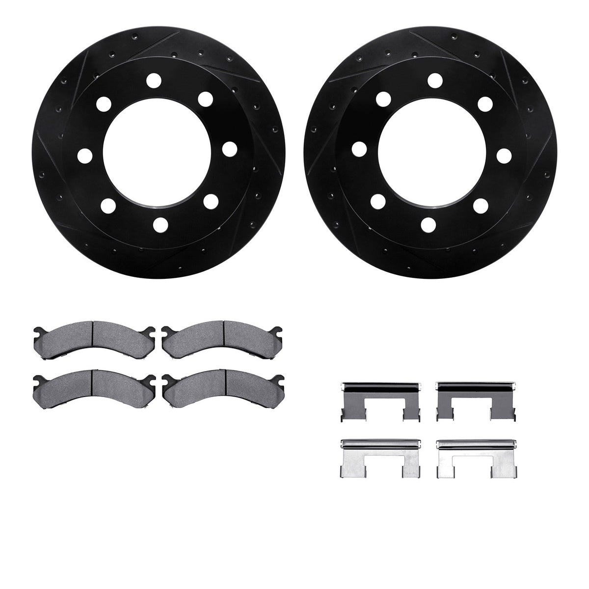 Dynamic Friction Company Disc Brake Kit 8512-48050
