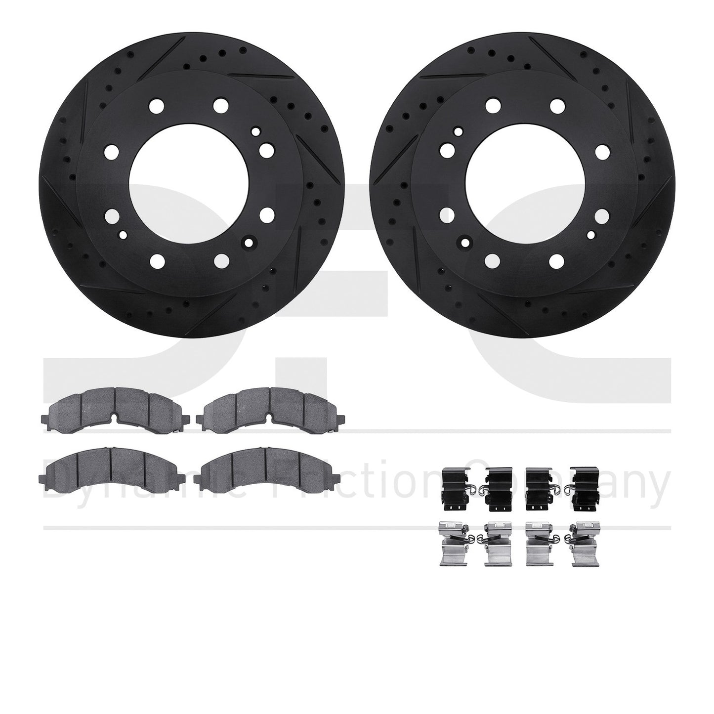 Dynamic Friction Company Disc Brake Kit 8512-48055