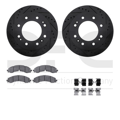 Dynamic Friction Company Disc Brake Kit 8512-48055