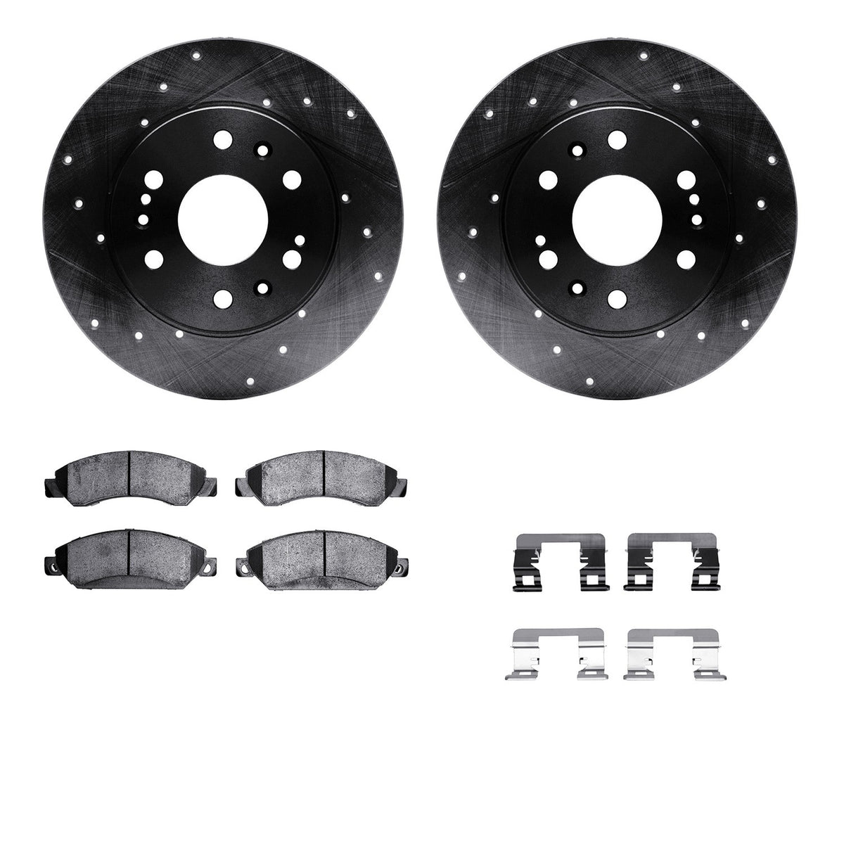 Dynamic Friction Company Disc Brake Kit 8512-48057