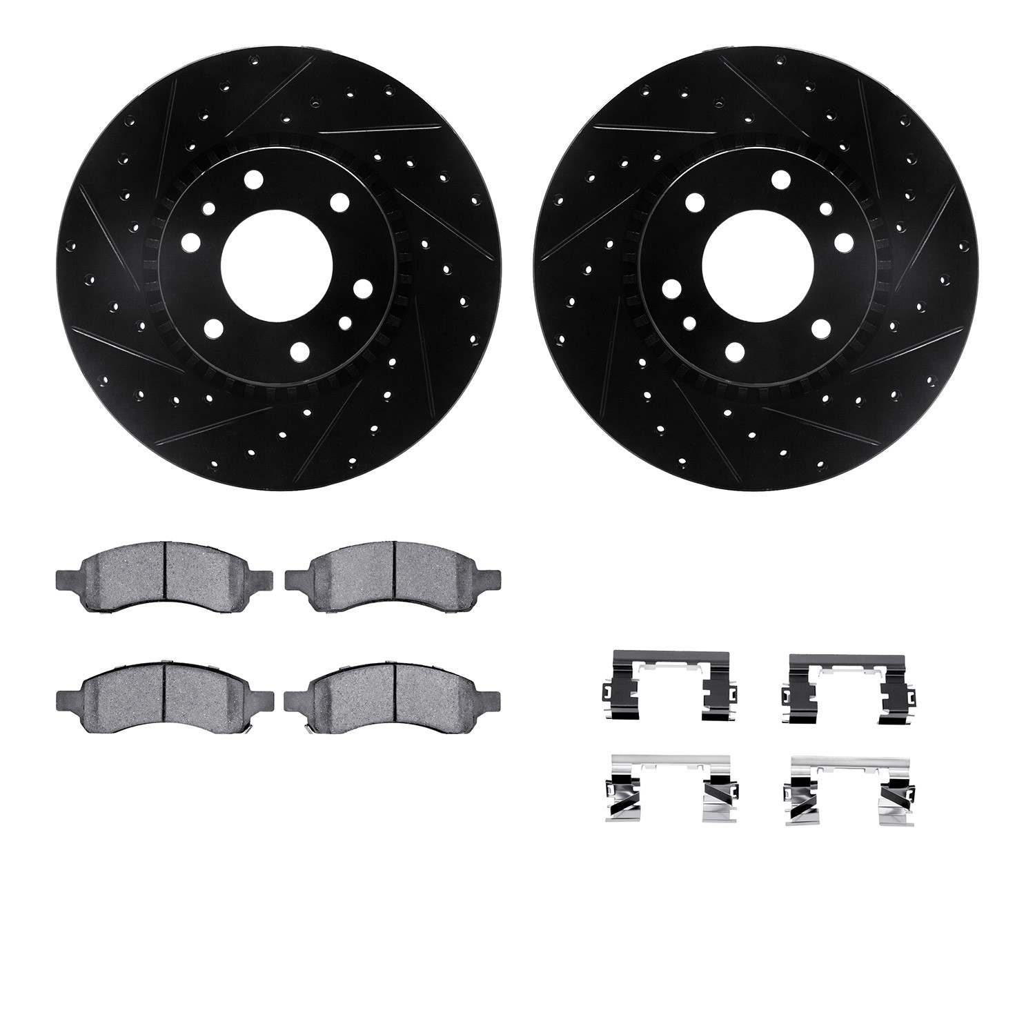 Dynamic Friction Company Disc Brake Kit 8512-48058