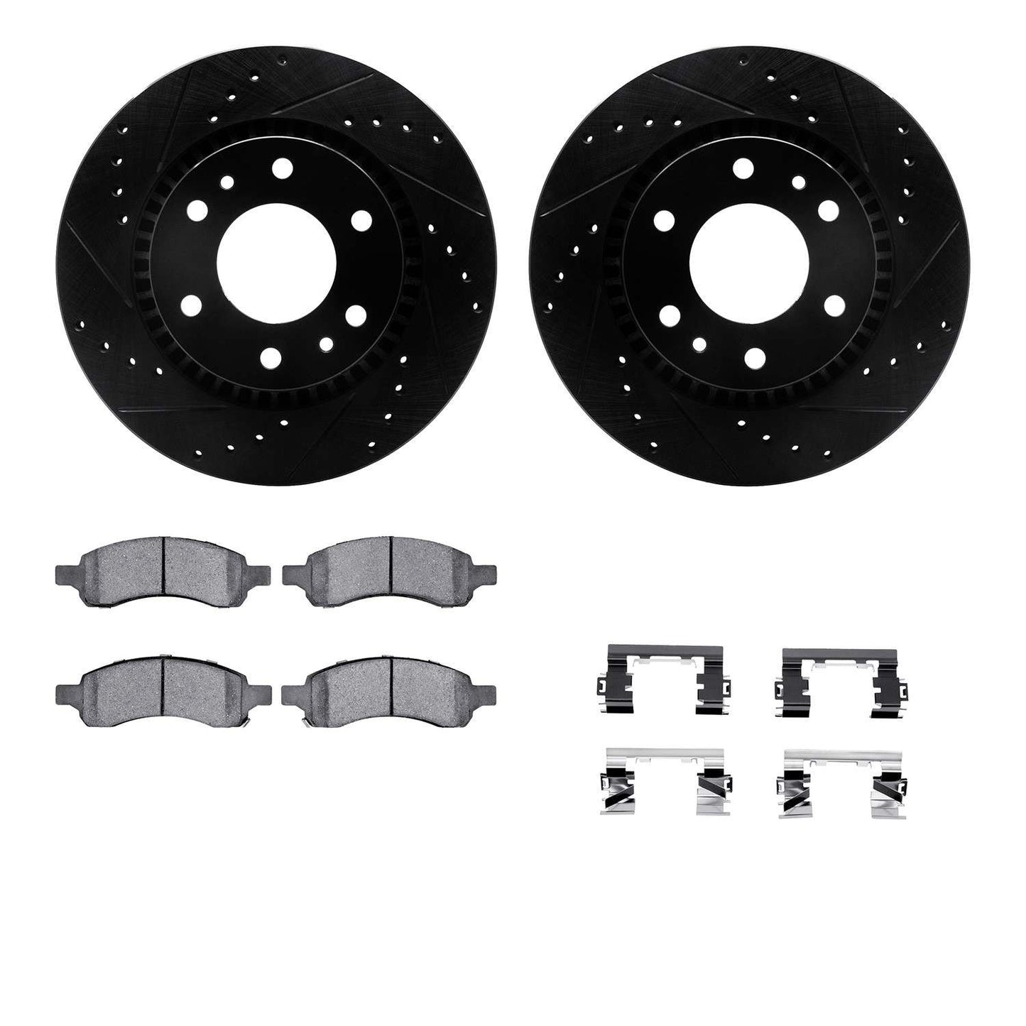 Dynamic Friction Company Disc Brake Kit 8512-48059