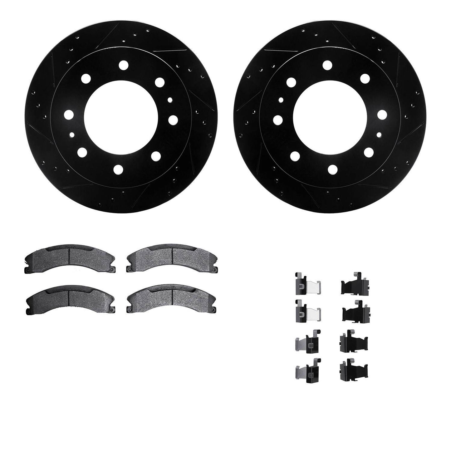 Dynamic Friction Company Disc Brake Kit 8512-48070