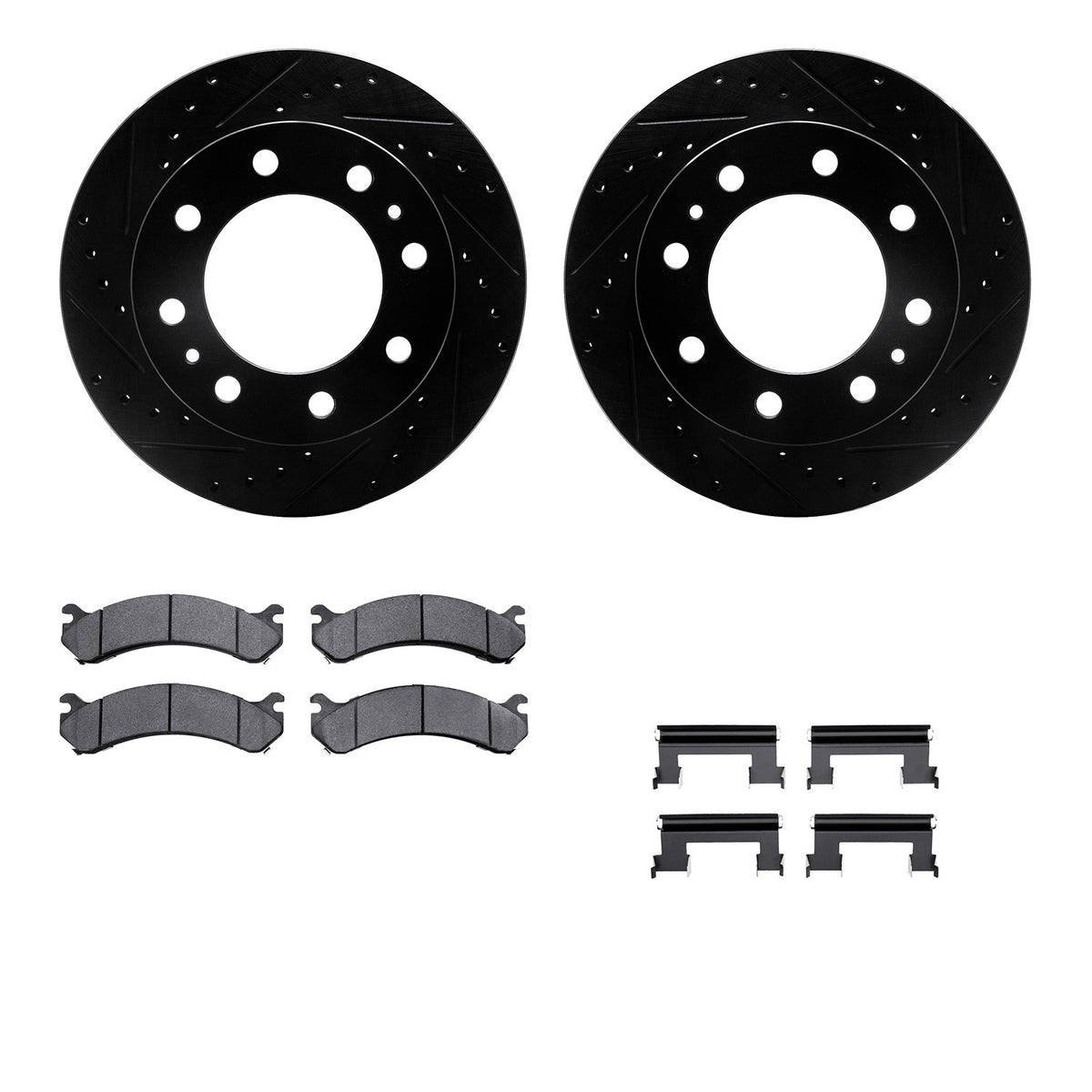 Dynamic Friction Company Disc Brake Kit 8512-48300