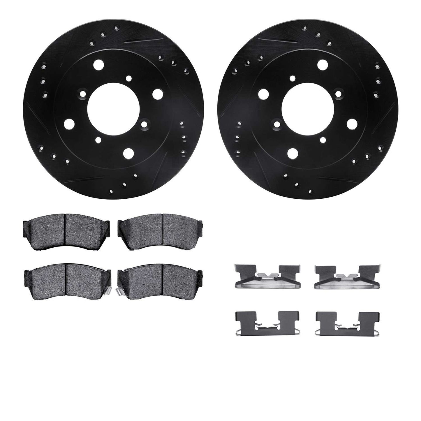 Dynamic Friction Company Disc Brake Kit 8512-50007