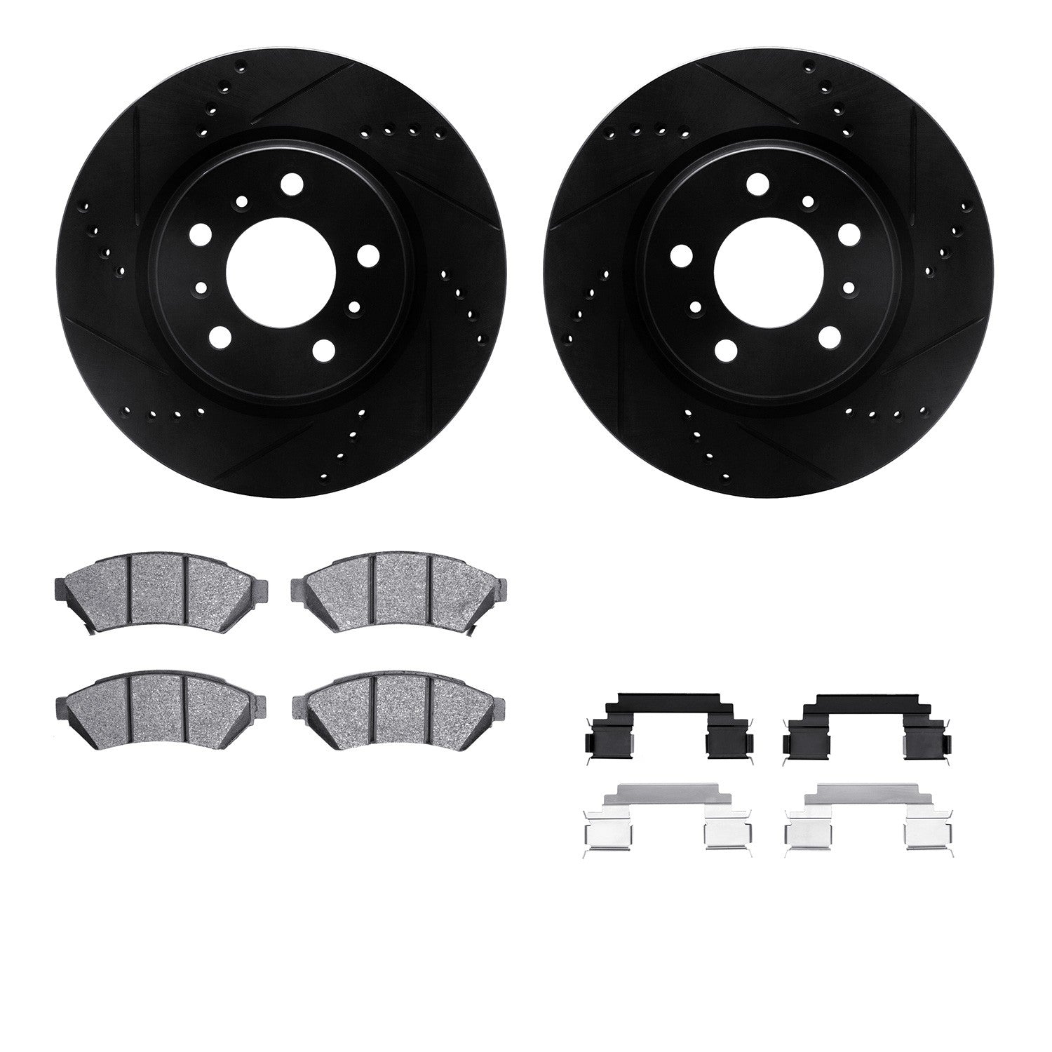 Dynamic Friction Company Disc Brake Kit 8512-52004