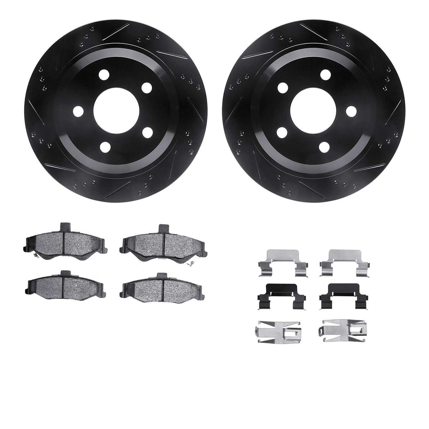 Dynamic Friction Company Disc Brake Kit 8512-52034