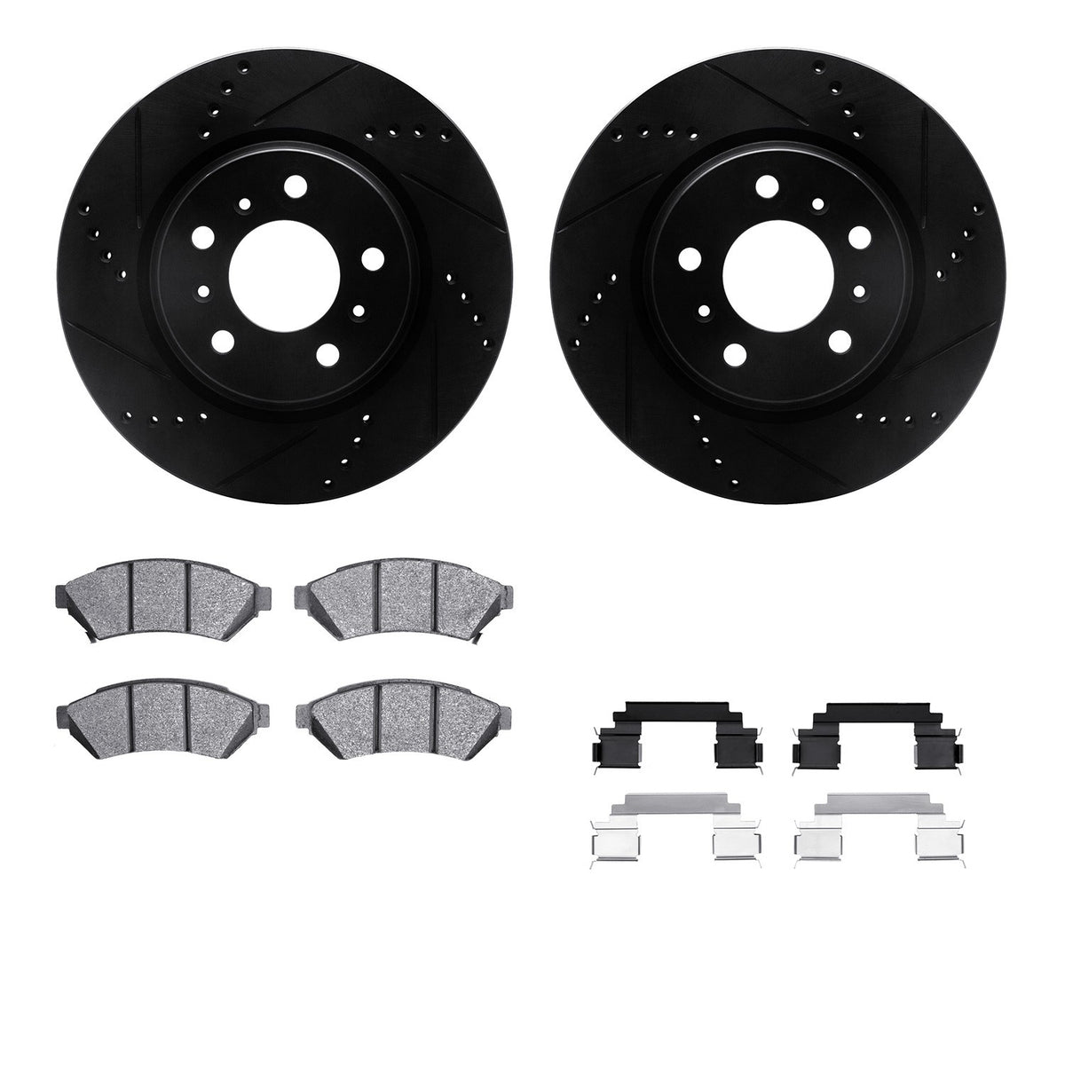 Dynamic Friction Company Disc Brake Kit 8512-52082