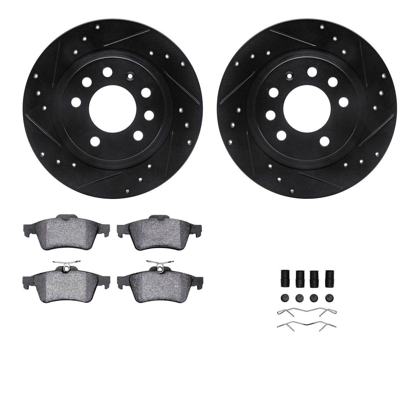 Dynamic Friction Company Disc Brake Kit 8512-53006