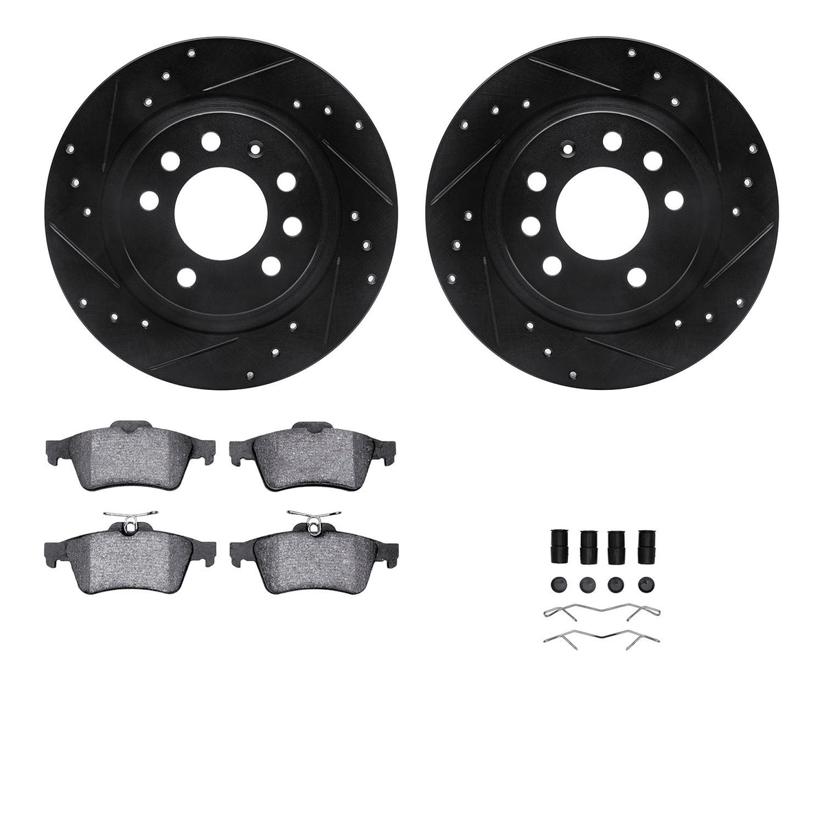 Dynamic Friction Company Disc Brake Kit 8512-53006