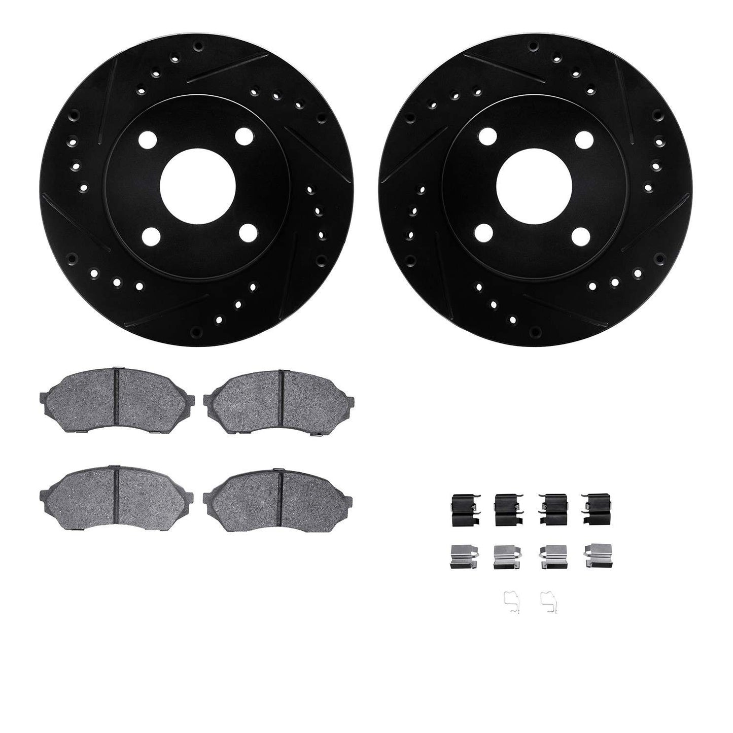 Dynamic Friction Company Disc Brake Kit 8512-54000