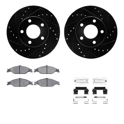 Dynamic Friction Company Disc Brake Kit 8512-54012