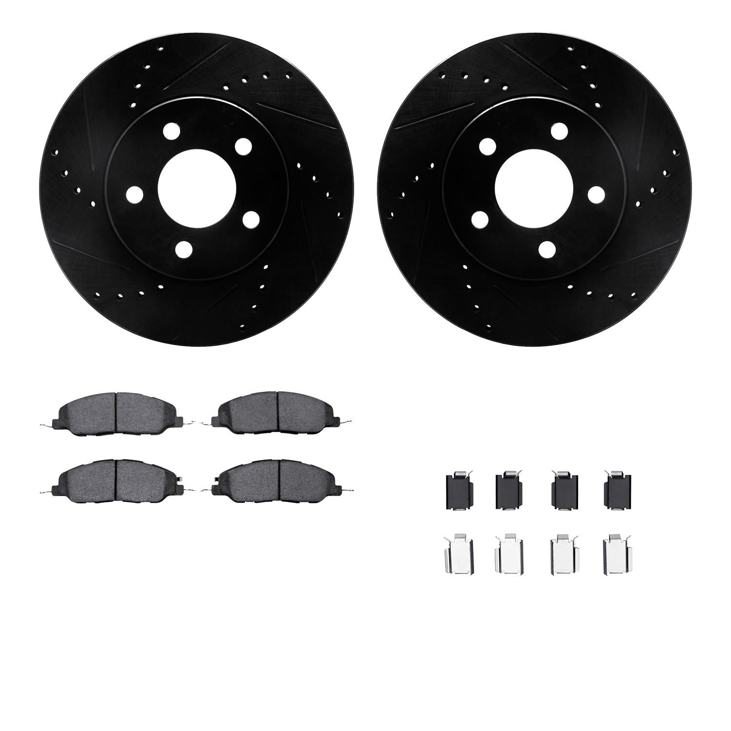 Dynamic Friction Company Disc Brake Kit 8512-54037