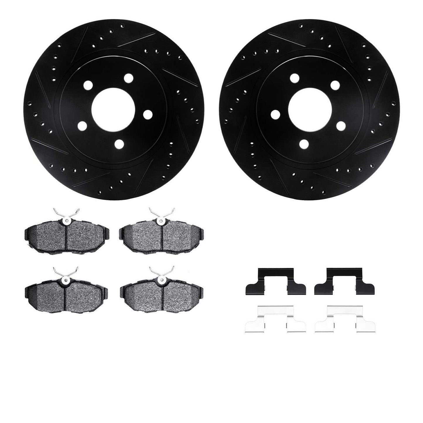 Dynamic Friction Company Disc Brake Kit 8512-54041