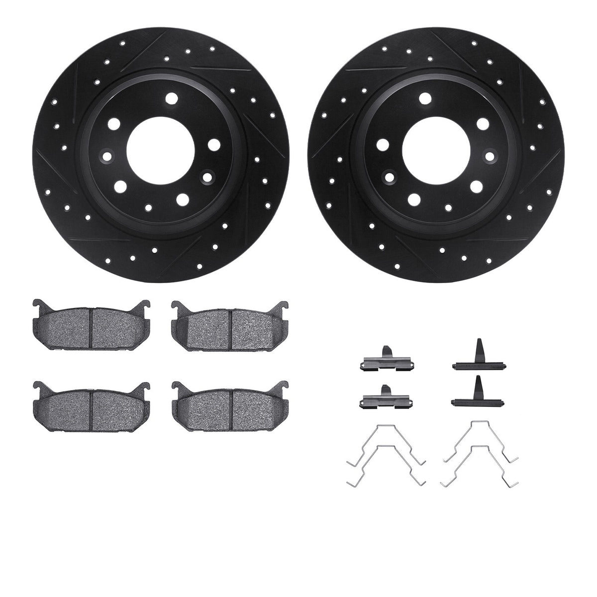 Dynamic Friction Company Disc Brake Kit 8512-54065