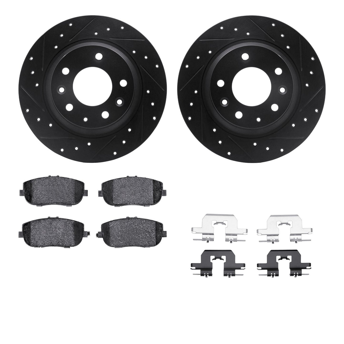 Dynamic Friction Company Disc Brake Kit 8512-54067