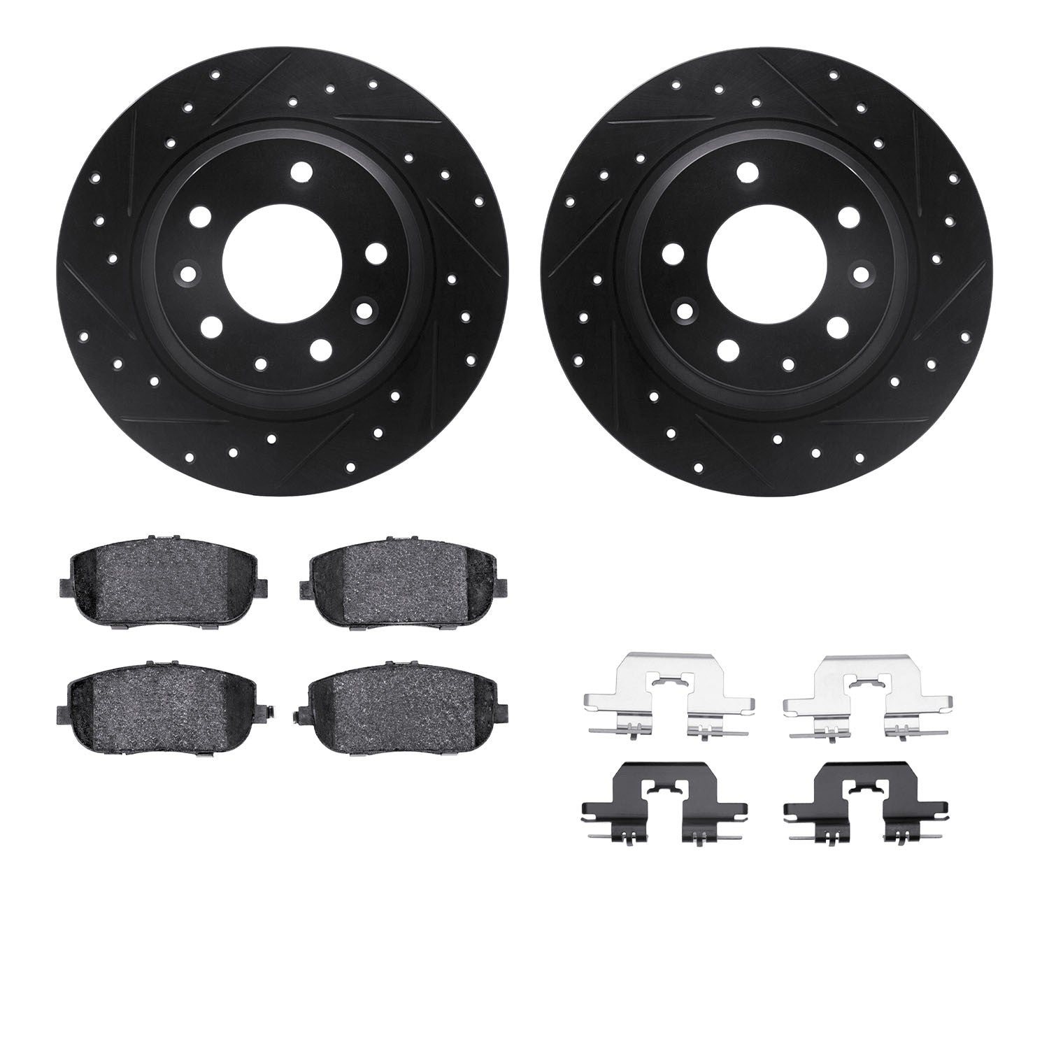 Dynamic Friction Company Disc Brake Kit 8512-54067