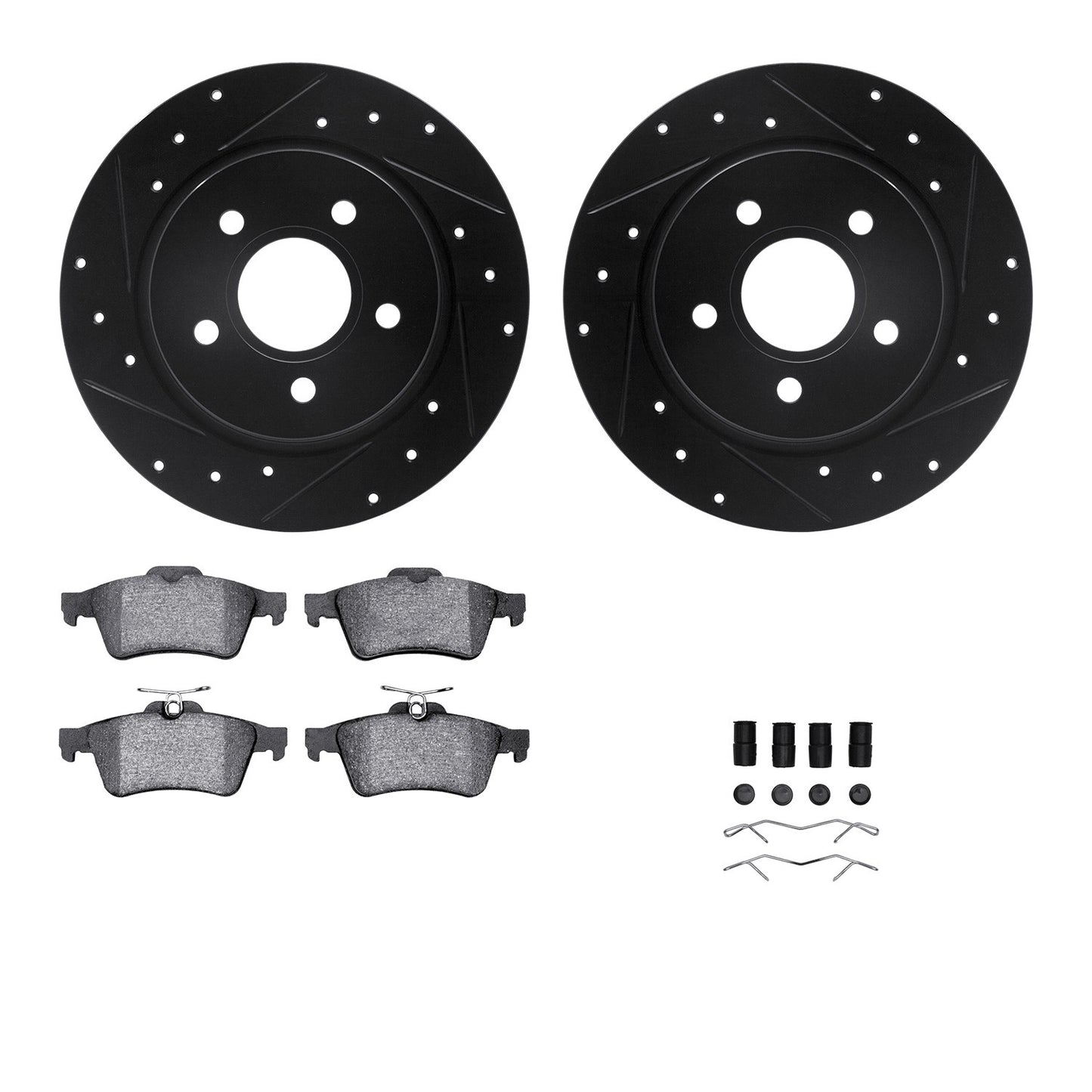 Dynamic Friction Company Disc Brake Kit 8512-54070