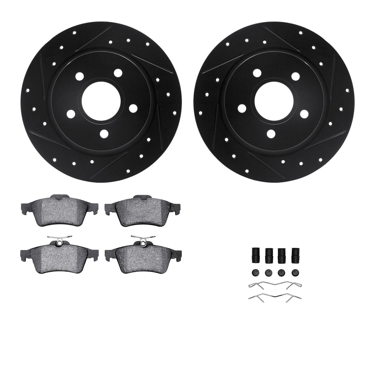 Dynamic Friction Company Disc Brake Kit 8512-54070