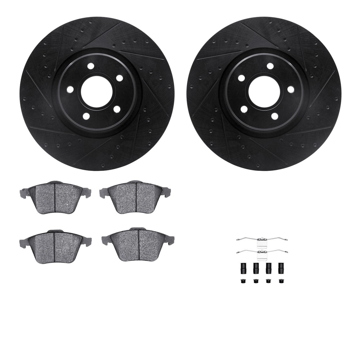 Dynamic Friction Company Disc Brake Kit 8512-54078