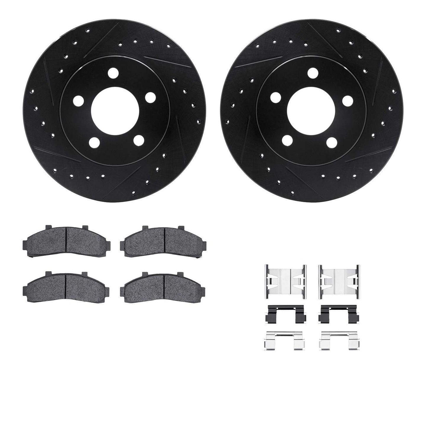 Dynamic Friction Company Disc Brake Kit 8512-54104