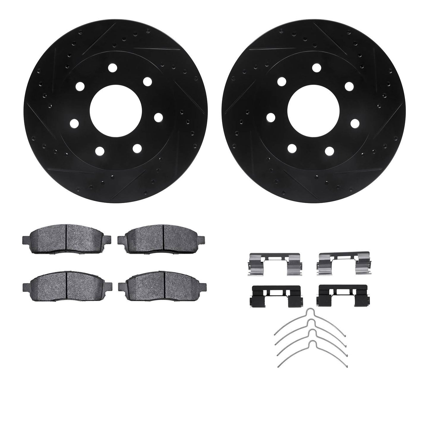 Dynamic Friction Company Disc Brake Kit 8512-54158