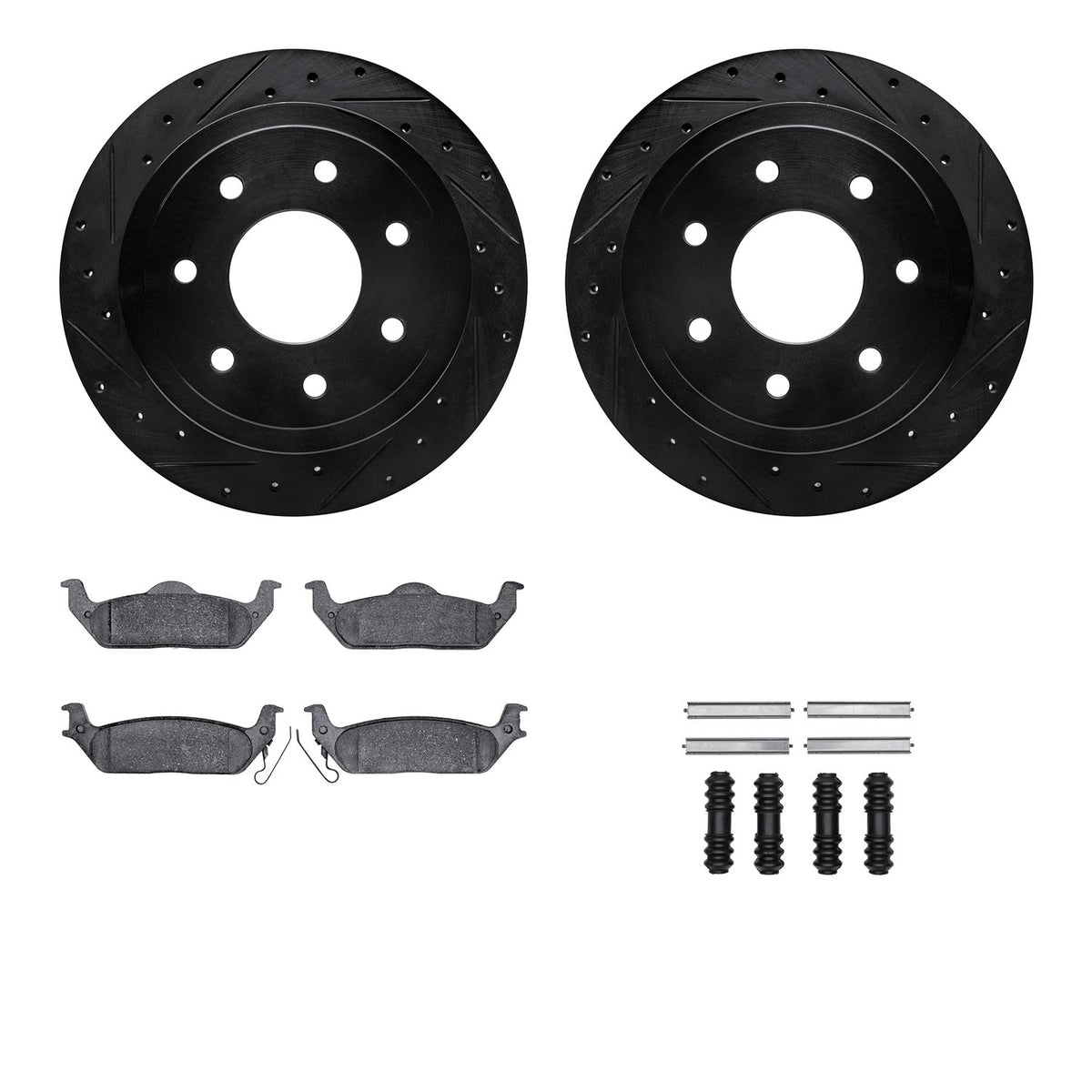 Dynamic Friction Company Disc Brake Kit 8512-54162