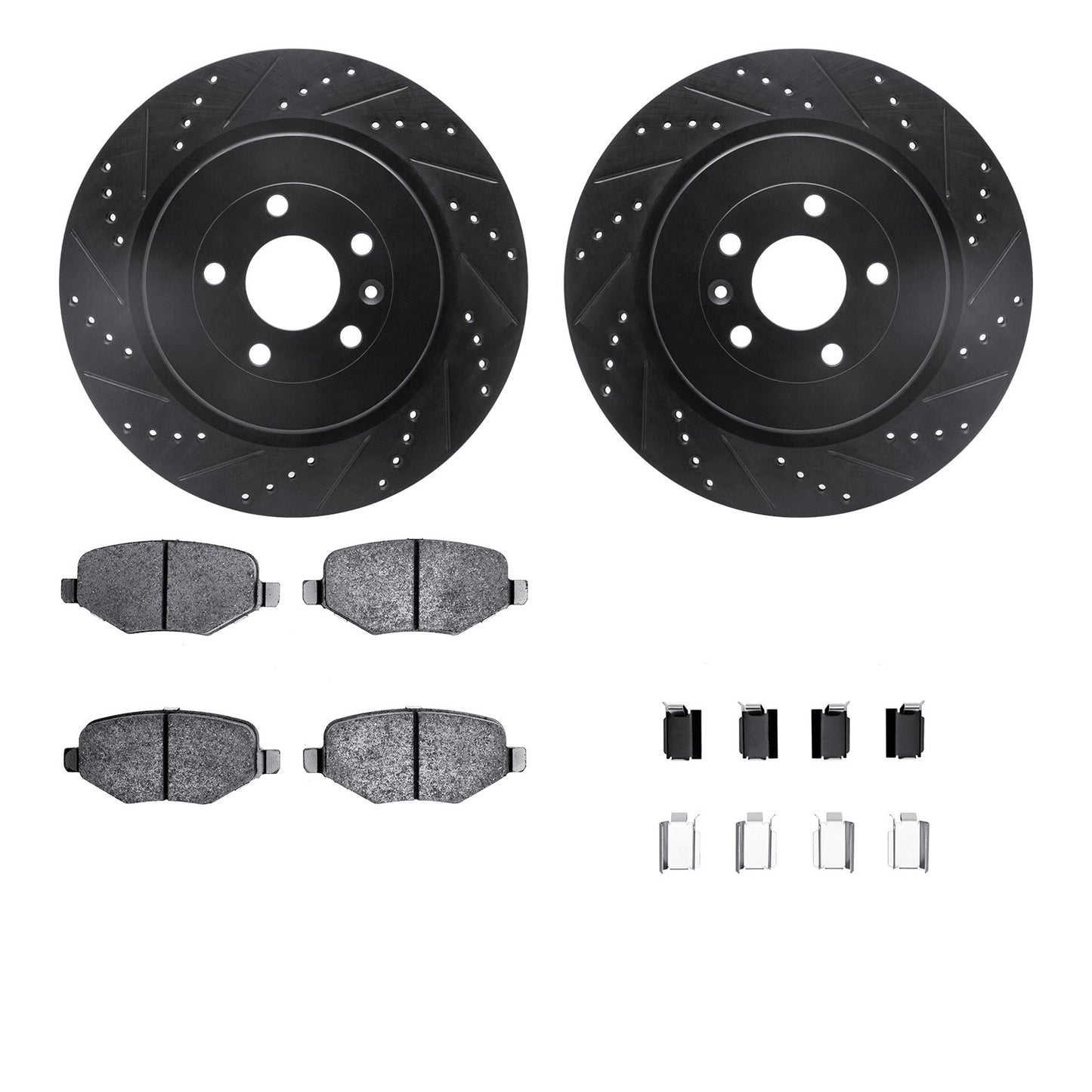 Dynamic Friction Company Disc Brake Kit 8512-54166