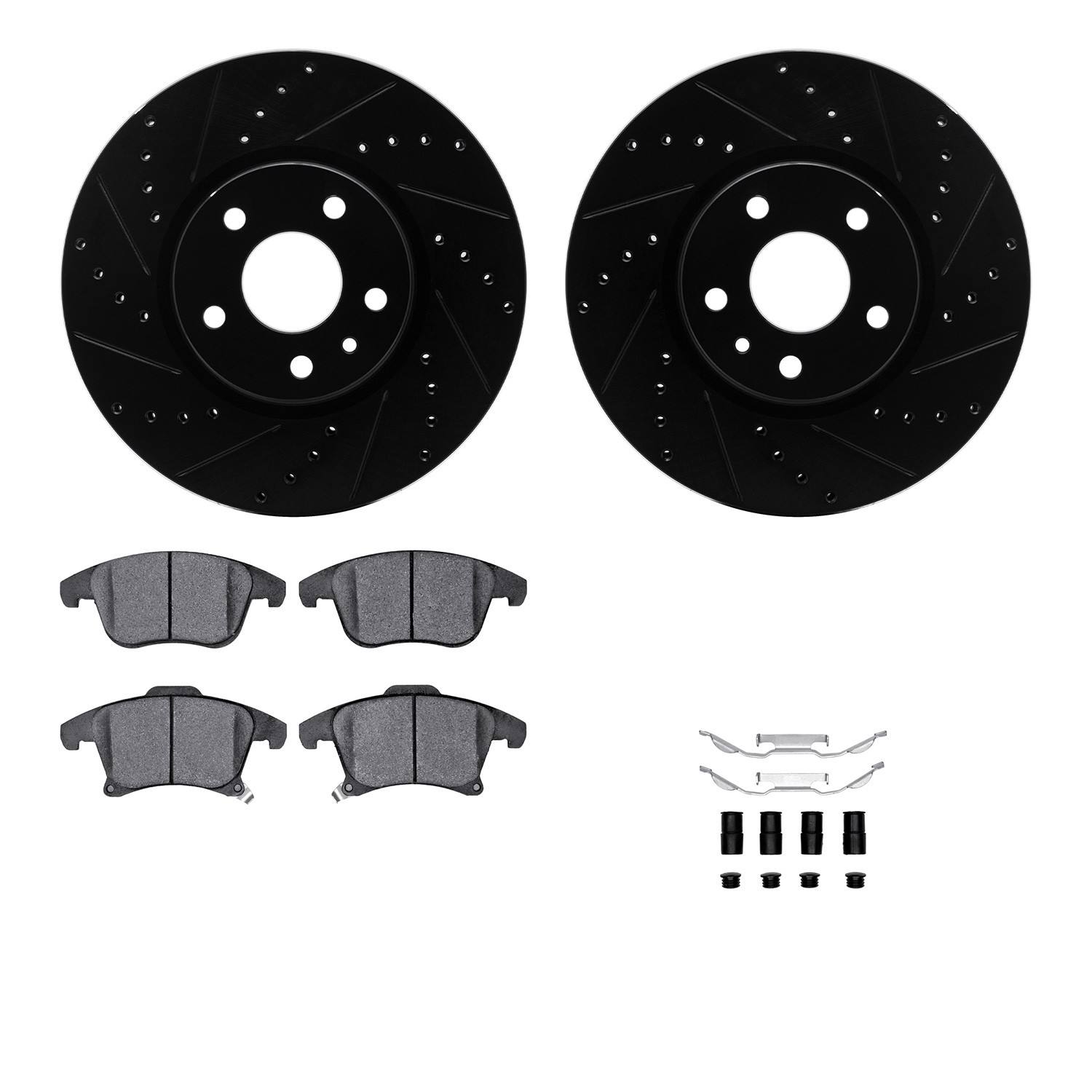 Dynamic Friction Company Disc Brake Kit 8512-54175