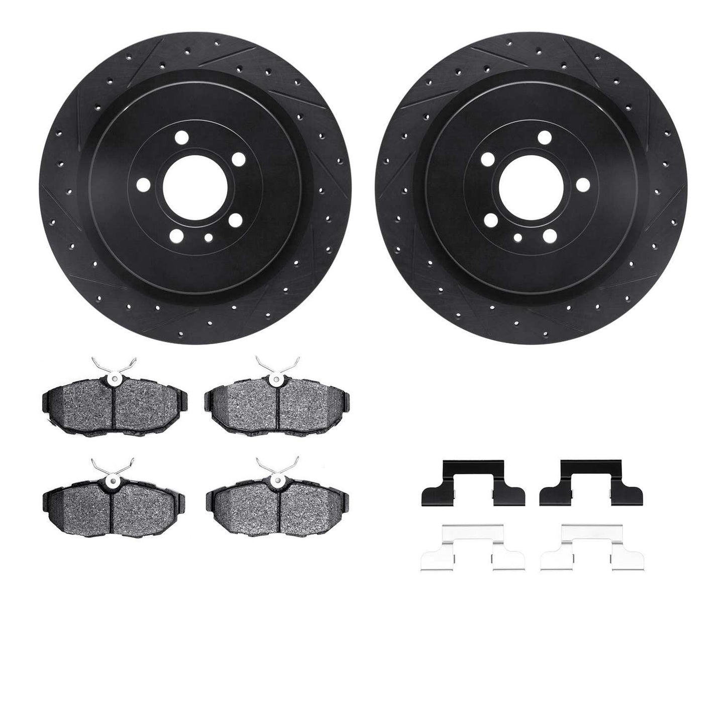 Dynamic Friction Company Disc Brake Kit 8512-54176