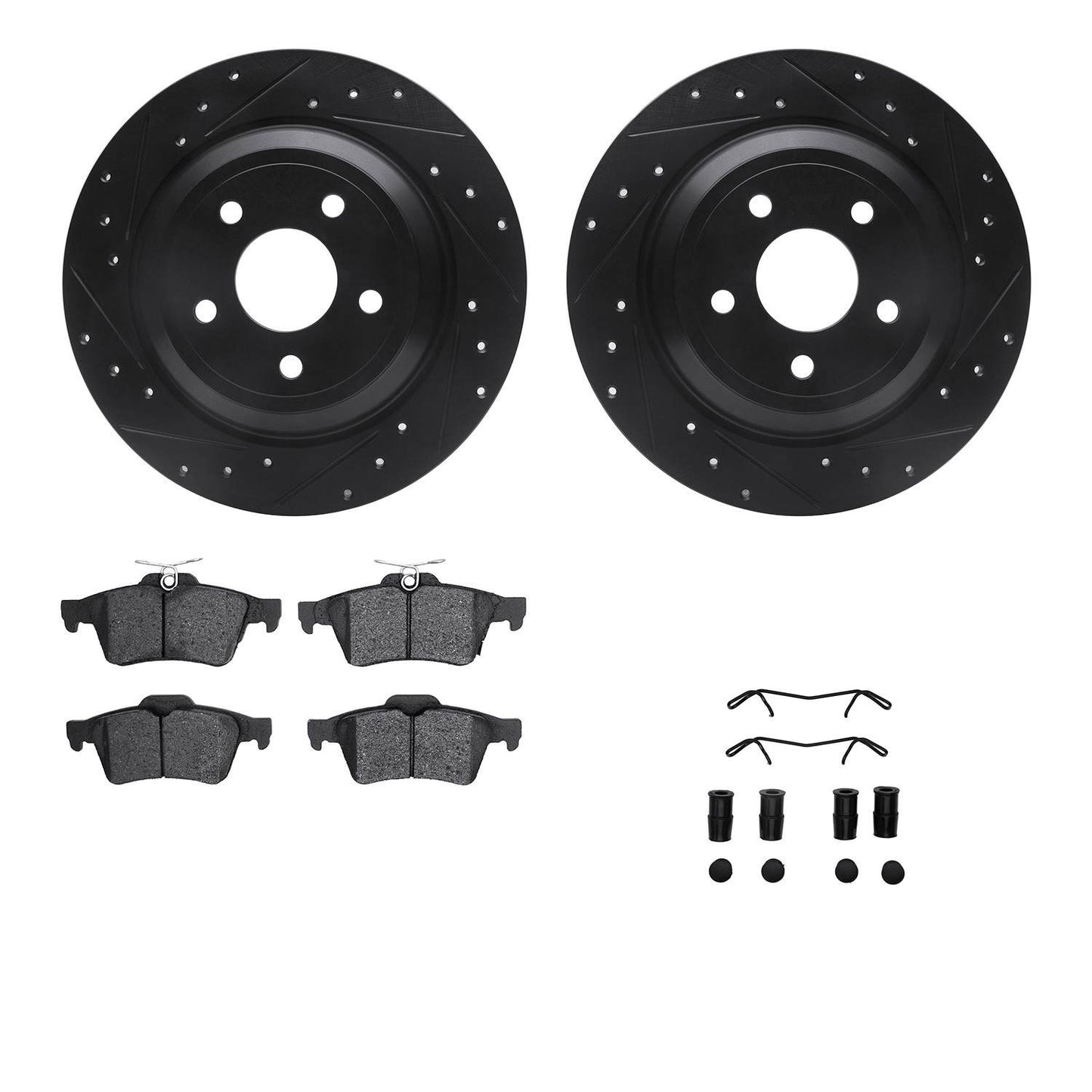 Dynamic Friction Company Disc Brake Kit 8512-54181
