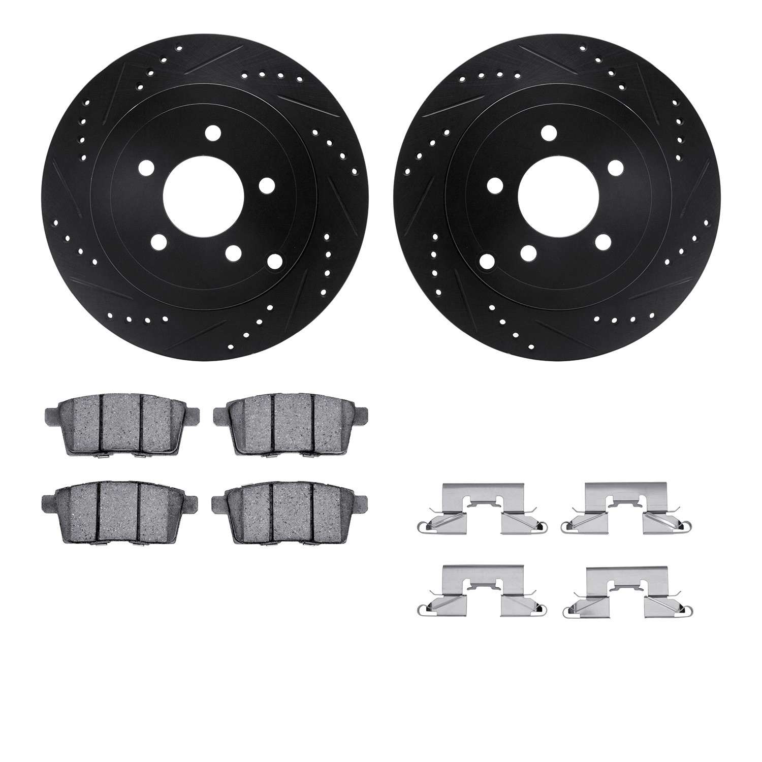 Dynamic Friction Company Disc Brake Kit 8512-54190