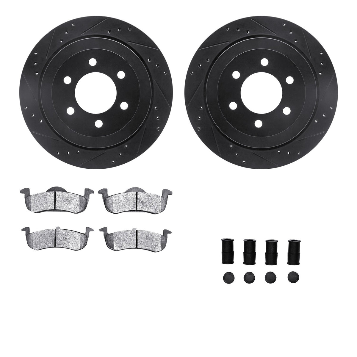 Dynamic Friction Company Disc Brake Kit 8512-54192