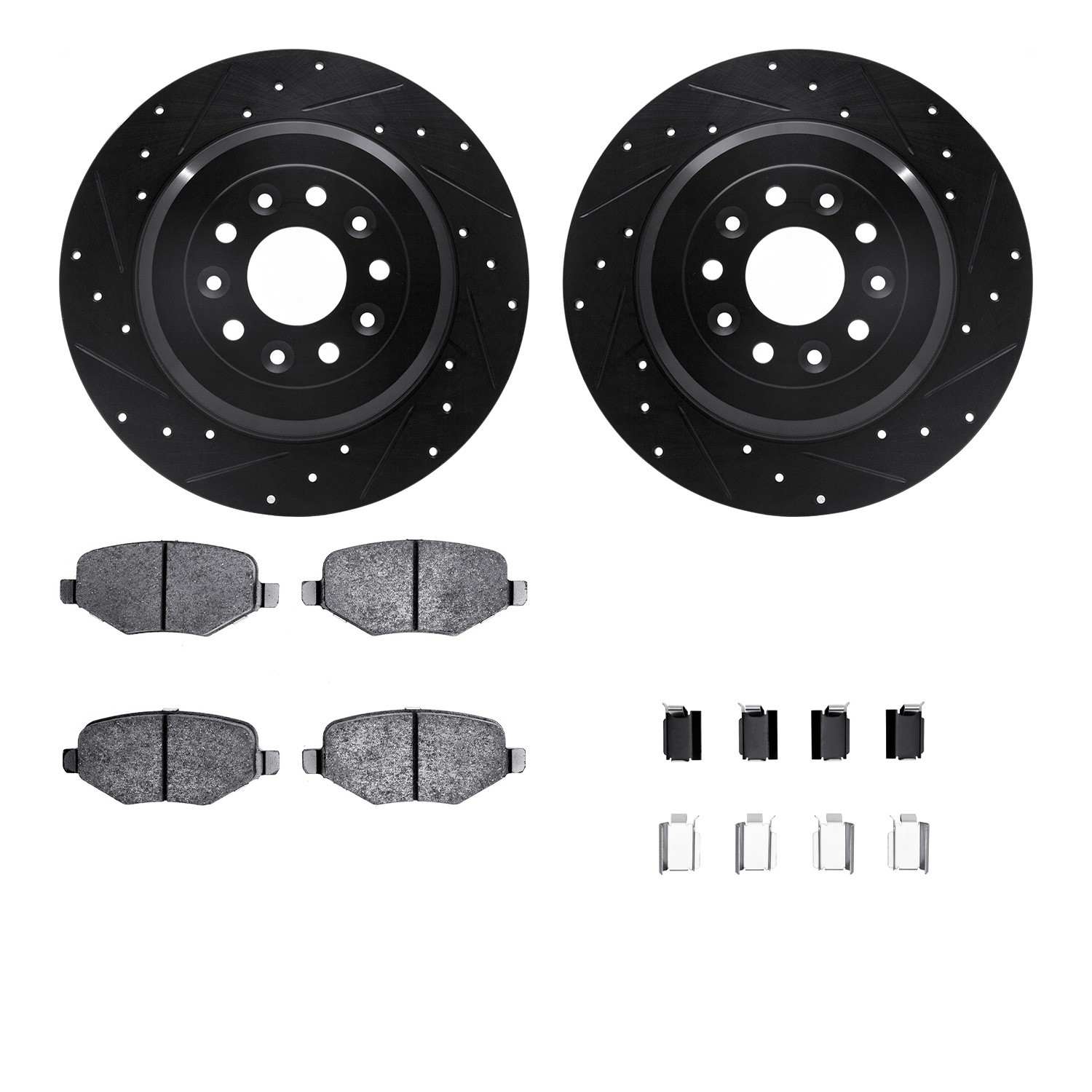 Dynamic Friction Company Disc Brake Kit 8512-54195