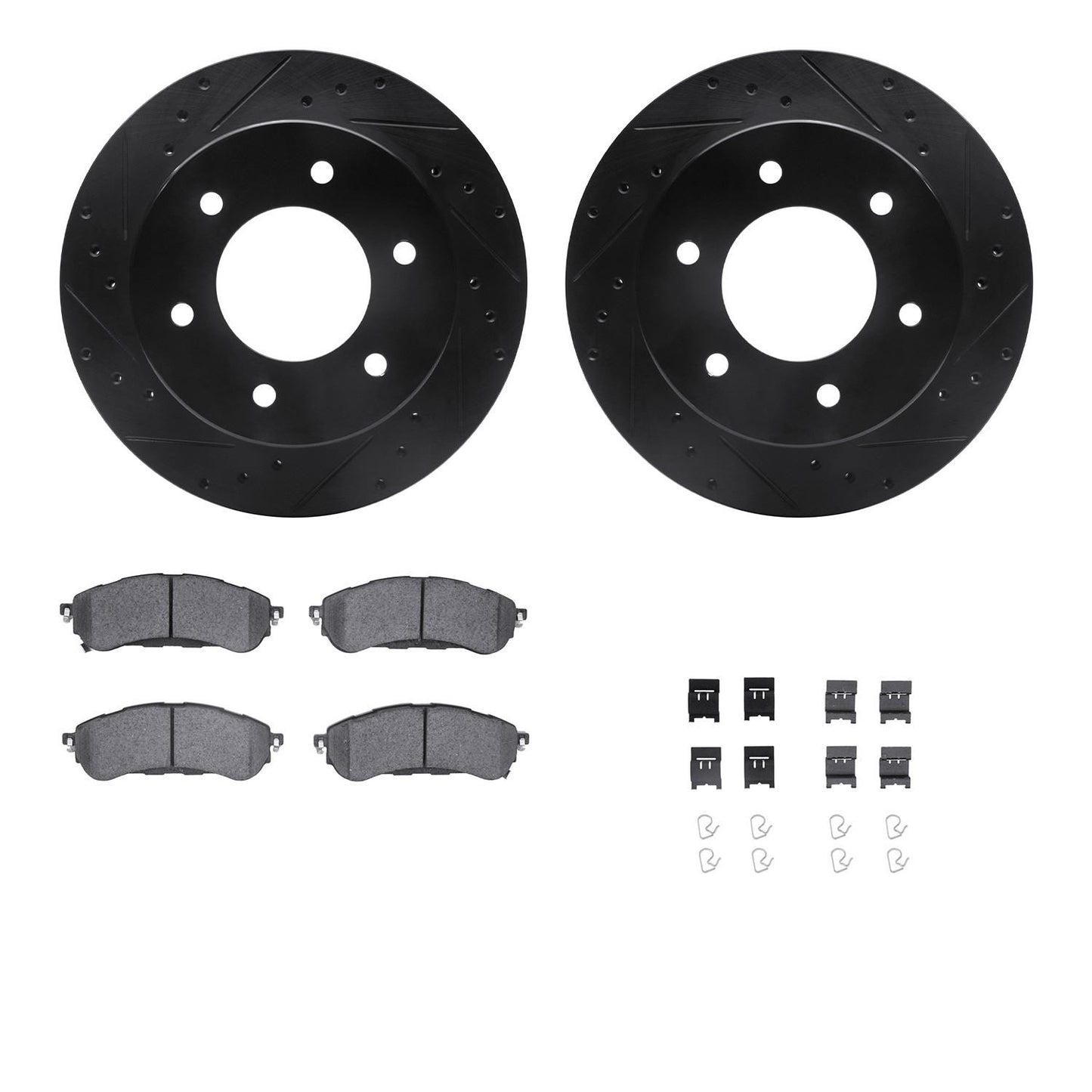 Dynamic Friction Company Disc Brake Kit 8512-54202