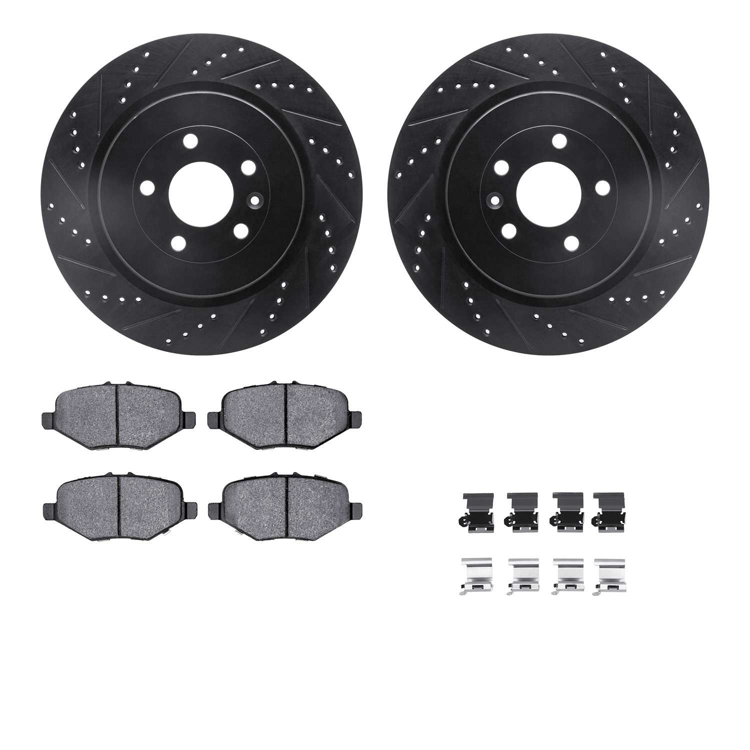 Dynamic Friction Company Disc Brake Kit 8512-54215