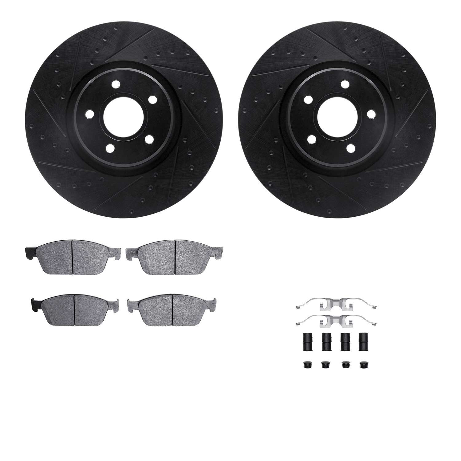 Dynamic Friction Company Disc Brake Kit 8512-54225