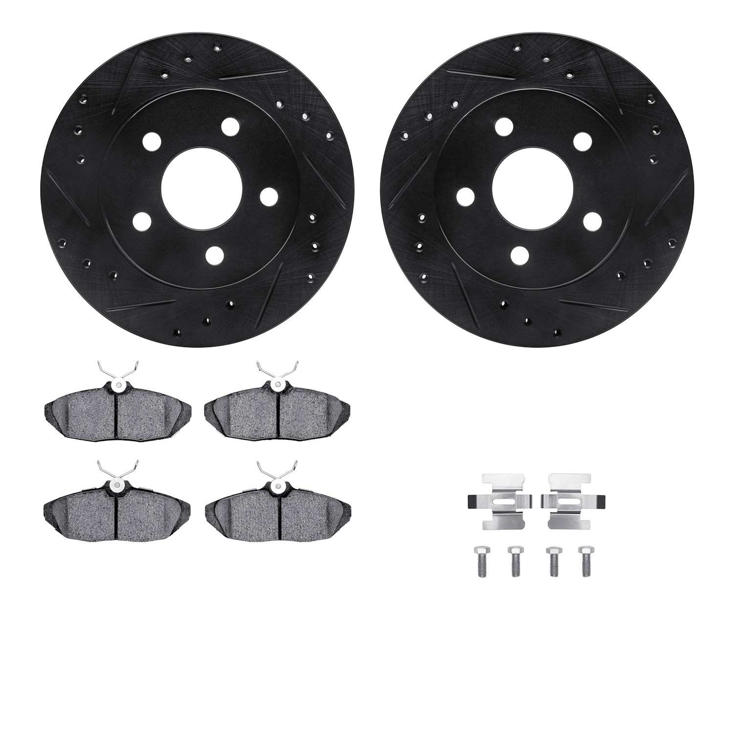 Dynamic Friction Company Disc Brake Kit 8512-54315